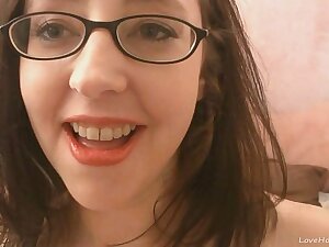 Nerdy amateur abstruse gets down and dirty