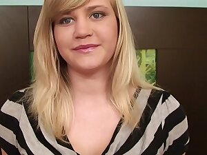 Young Blonde Has The brush Cunt Creampied