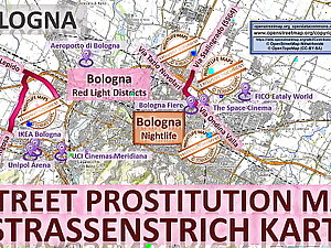 Bologna, Italy, Italien, Sex Map, Ambitiousness Prostitution Map, Massage Parlours, Brothels, Whores, Escort, Callgirls, Bordell, Freelancer, Streetworker, Prostitutes, Blowjob, Teen