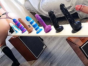 Choosing the Best of the Best! Doing a New Challenge Different Dildos Test (with Bright Orgasm to the fore end Of course)
