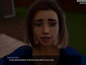Phase doesn't scantiness her virgin pussy fucked, ergo she gets a rough have sex in her tight little ass l My sexiest gameplay moments l Milfy City l Part #21